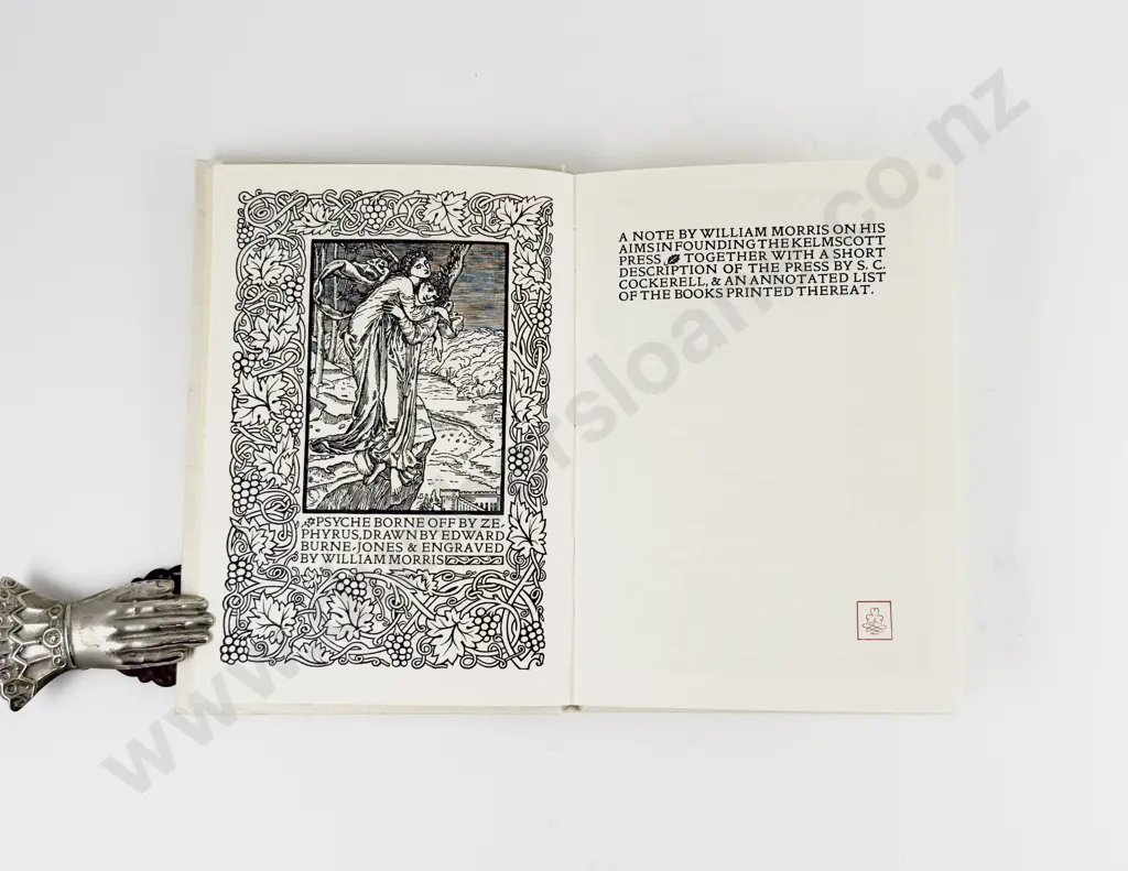 Morris William - A Note By William Morris On His Aims In Founding The Kelmscott Press Image 1++