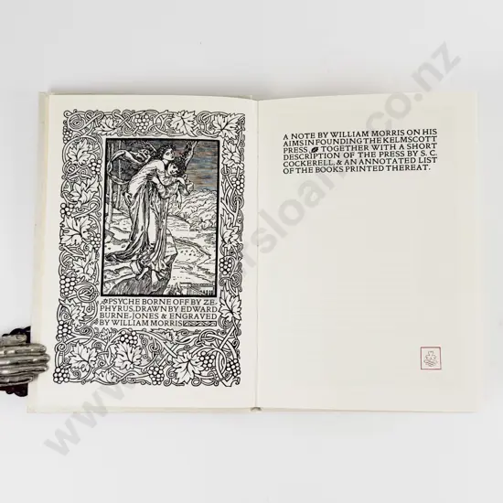 Morris William - A Note By William Morris On His Aims In Founding The Kelmscott Press