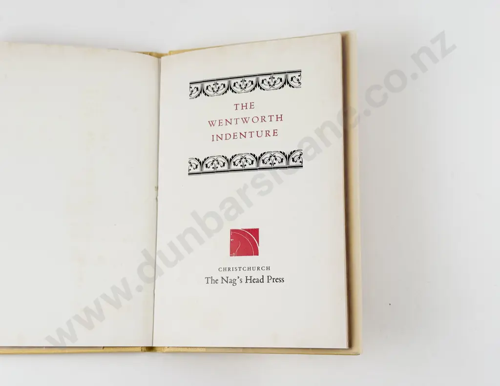 (-) The Wentworth Indenture Image 1++