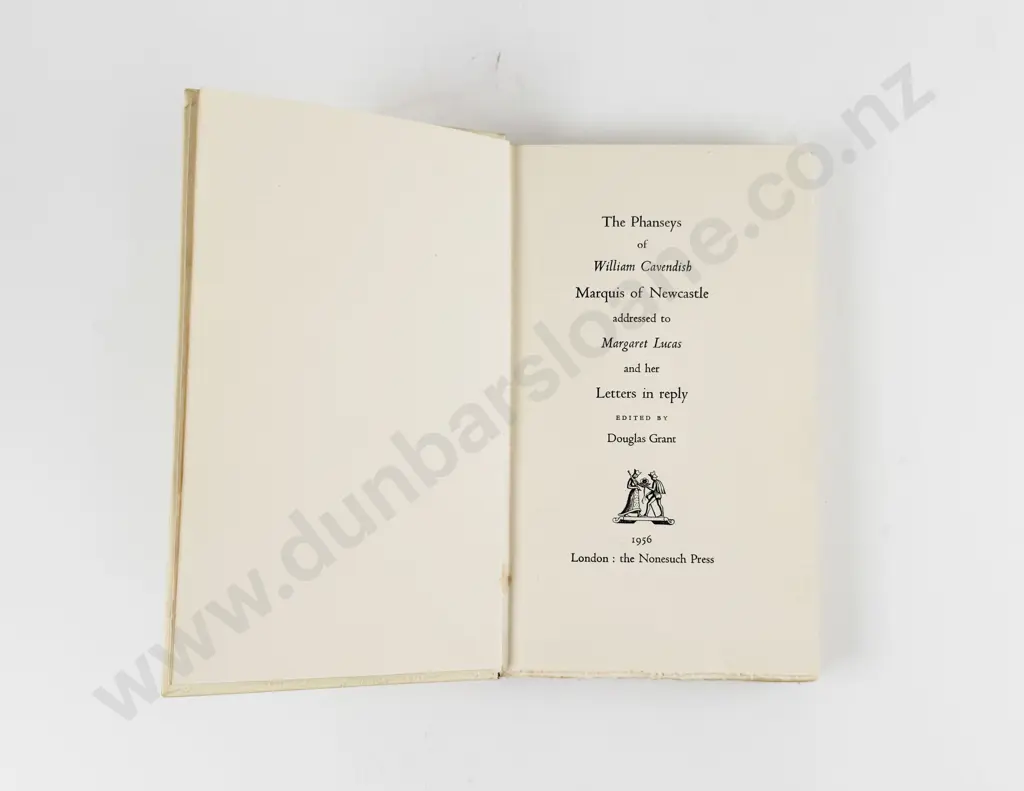 Grant Douglas (Editor) Phanseys of William Cavendish Marquis Of Newcastle Image 1++
