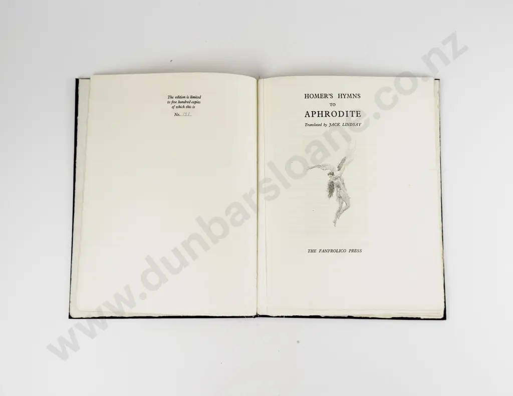 Homer - Homer's Hymns To Aphrodite Image 1++