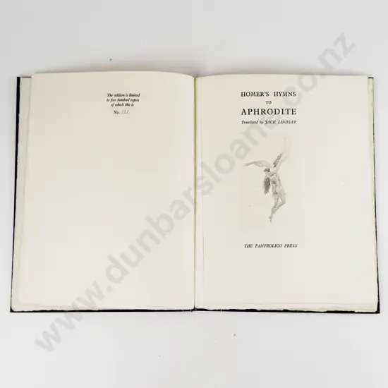 Homer - Homer's Hymns To Aphrodite