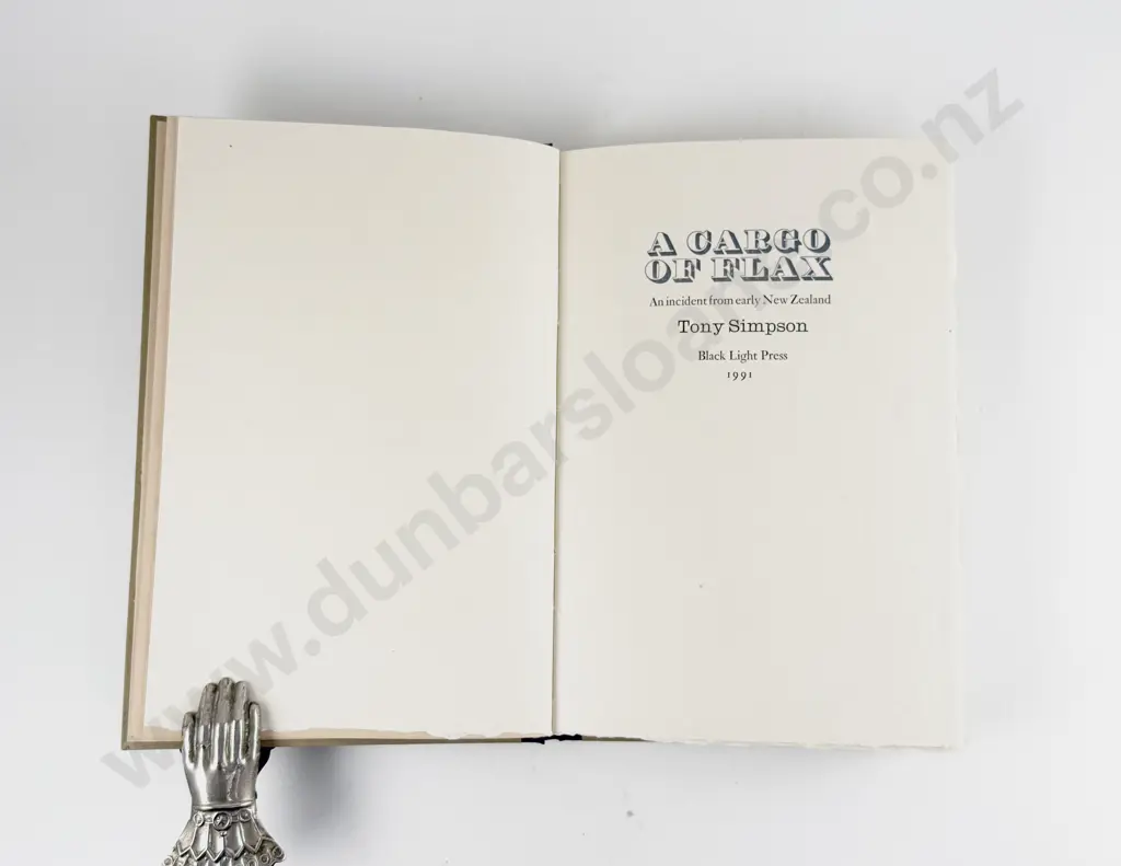 Simpson Tony - A Cargo Of Flax Image 1++