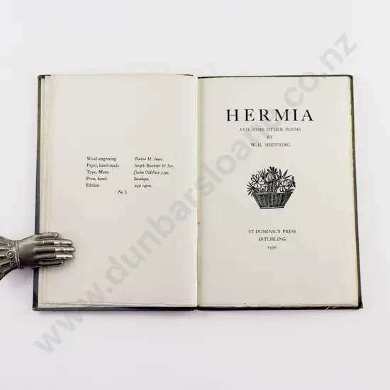 Shewring W H - Hermia And Some Other Poems