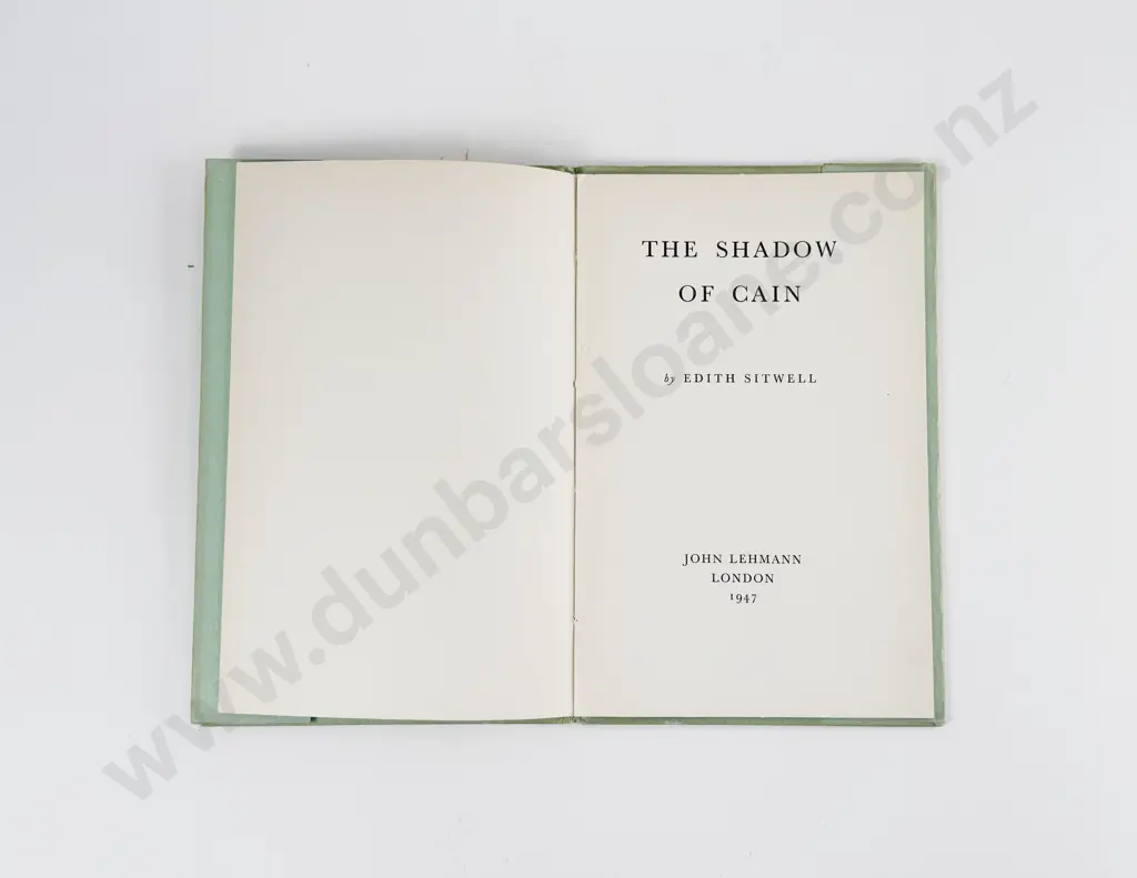 Sitwell Edith - The Shadow Of Cain Image 1++
