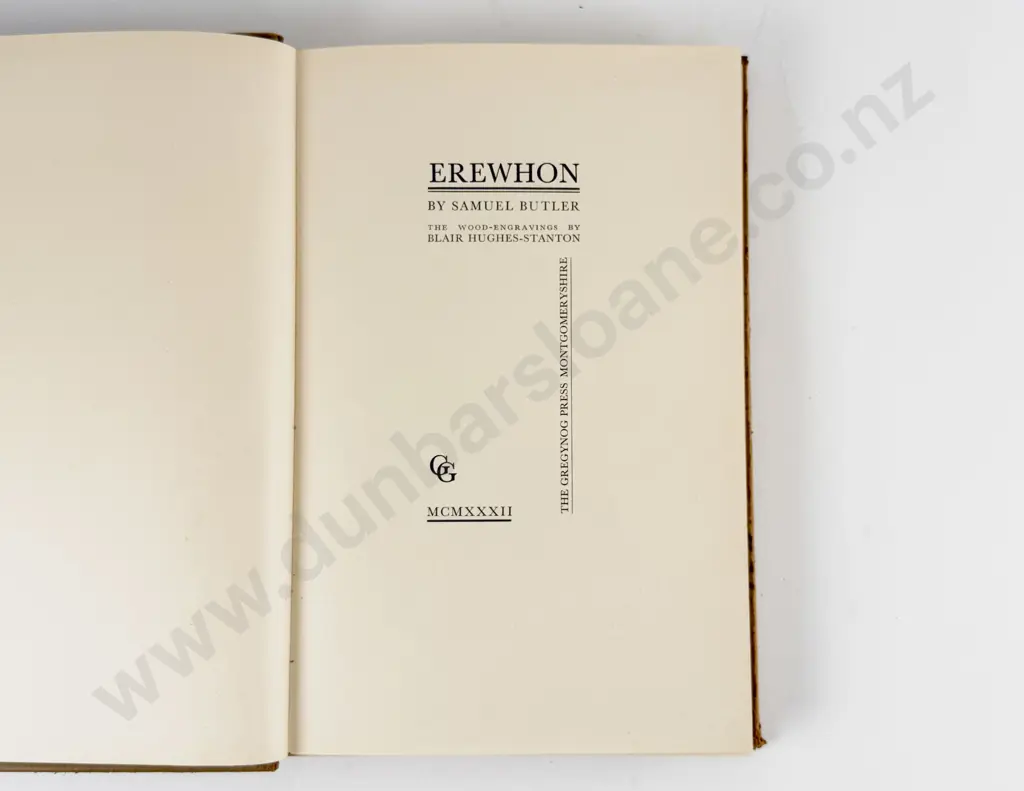 Butler Samuel - Erewhon Image 1++