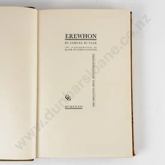 Butler Samuel - Erewhon