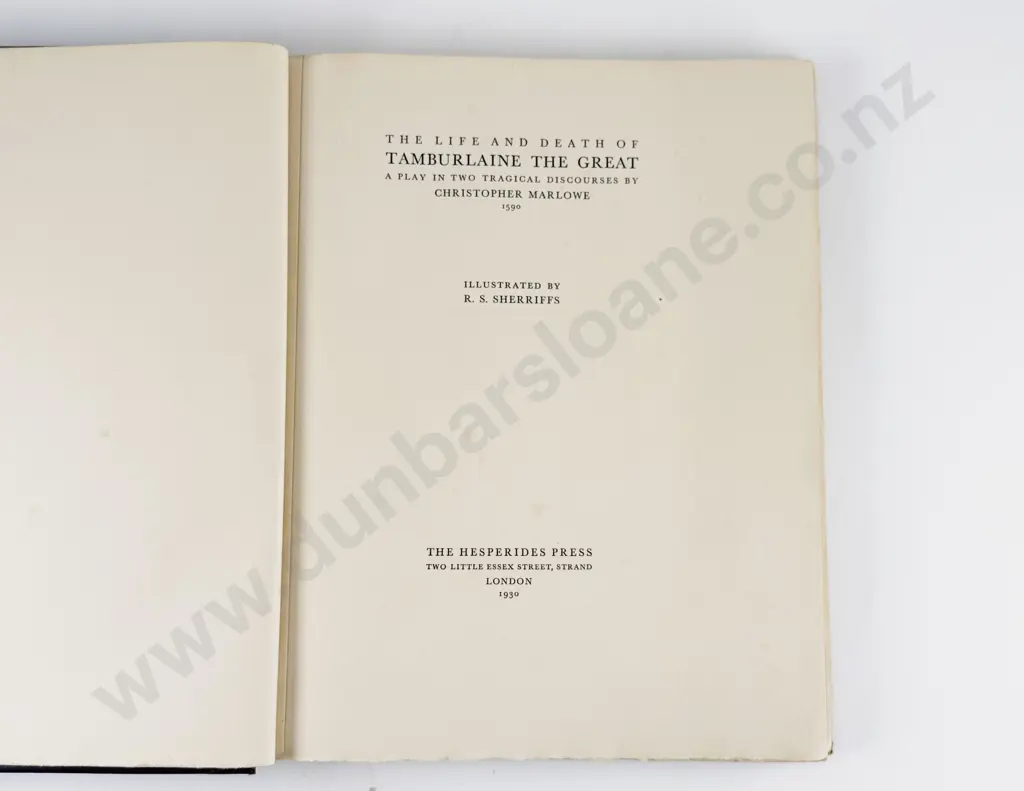 Marlowe Christopher - The Life And Death Of Tamburlaine The Great Image 1++