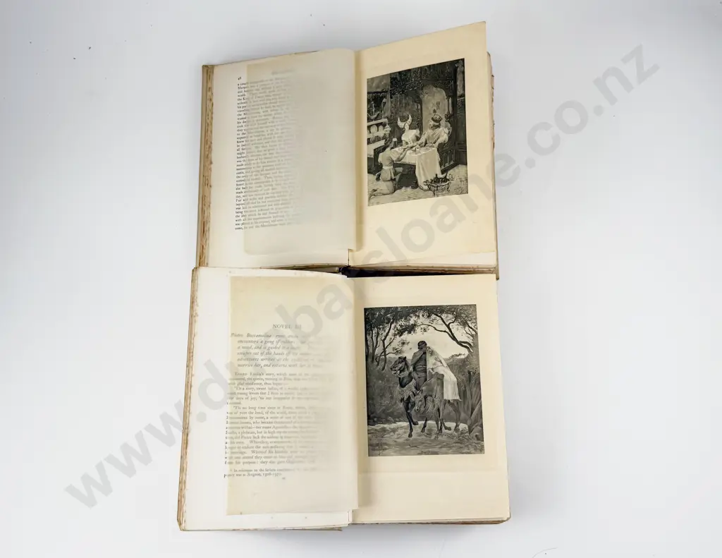 Boccaccio Giovanni - The Decameron (2 Volumes) Image 1++