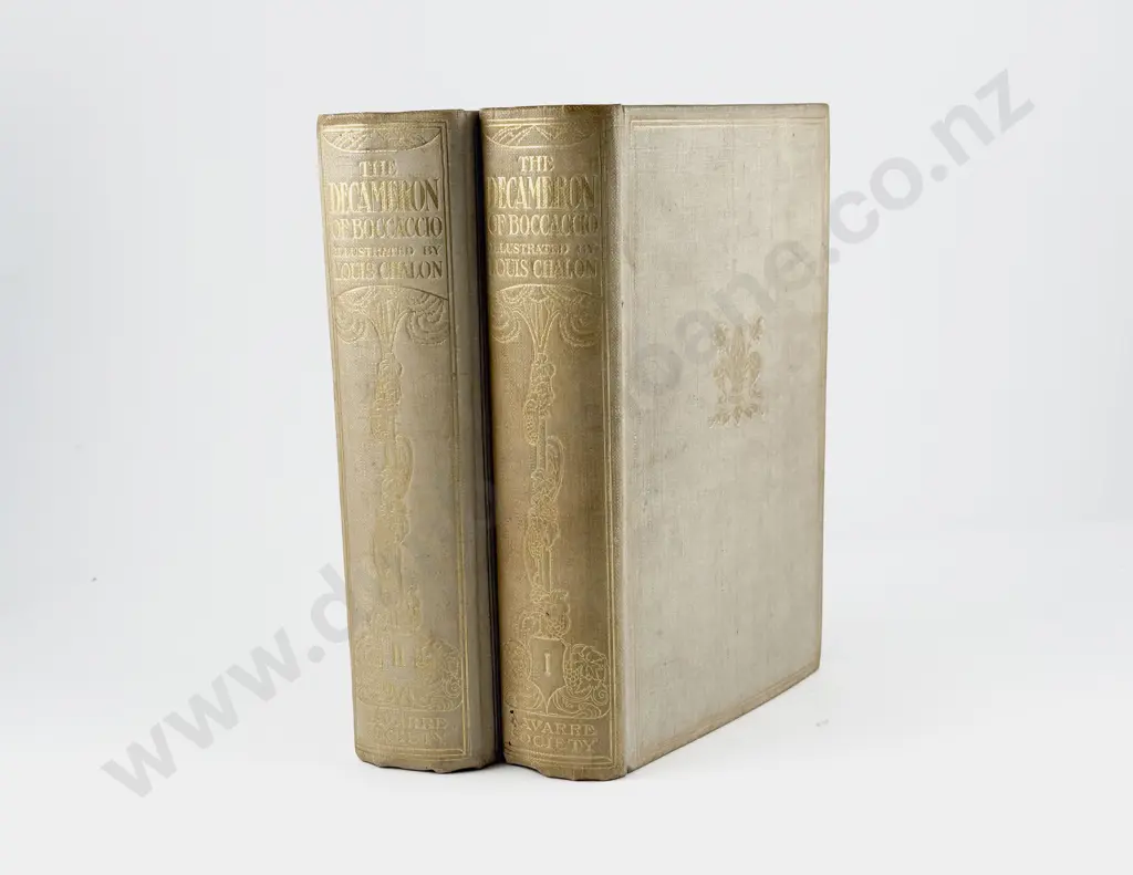 Boccaccio Giovanni - The Decameron (2 Volumes) Image 1++