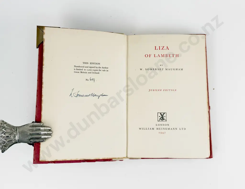 Maugham W Somerset - Liza Of Lambeth Image 1++