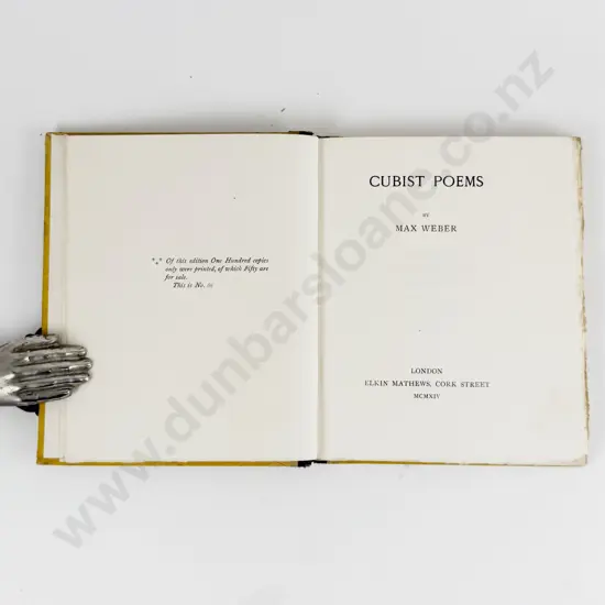 Weber Max - Cubist Poems