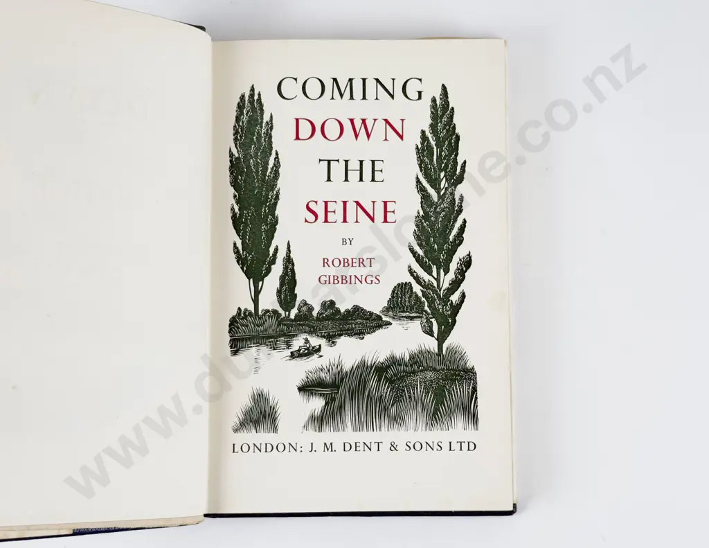 Gibbings Robert - Coming Down The Seine Image 1++