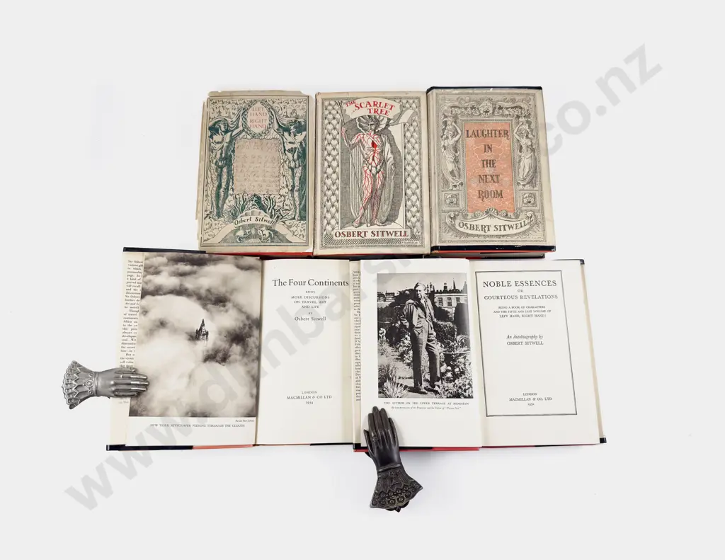 Sitwell Osbert - Left Hand Right Hand The Autobiography Of Osbert Sitwell (4 vols of 5) Image 1++