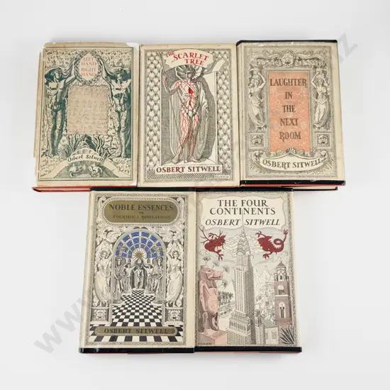 Sitwell Osbert - Left Hand Right Hand The Autobiography Of Osbert Sitwell (4 vols of 5)