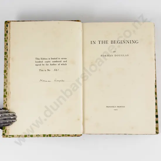 Douglas Norman - In The Beginning