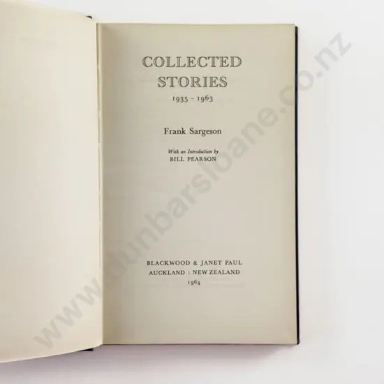 Sargeson Frank - Collected Stories 1935-1963
