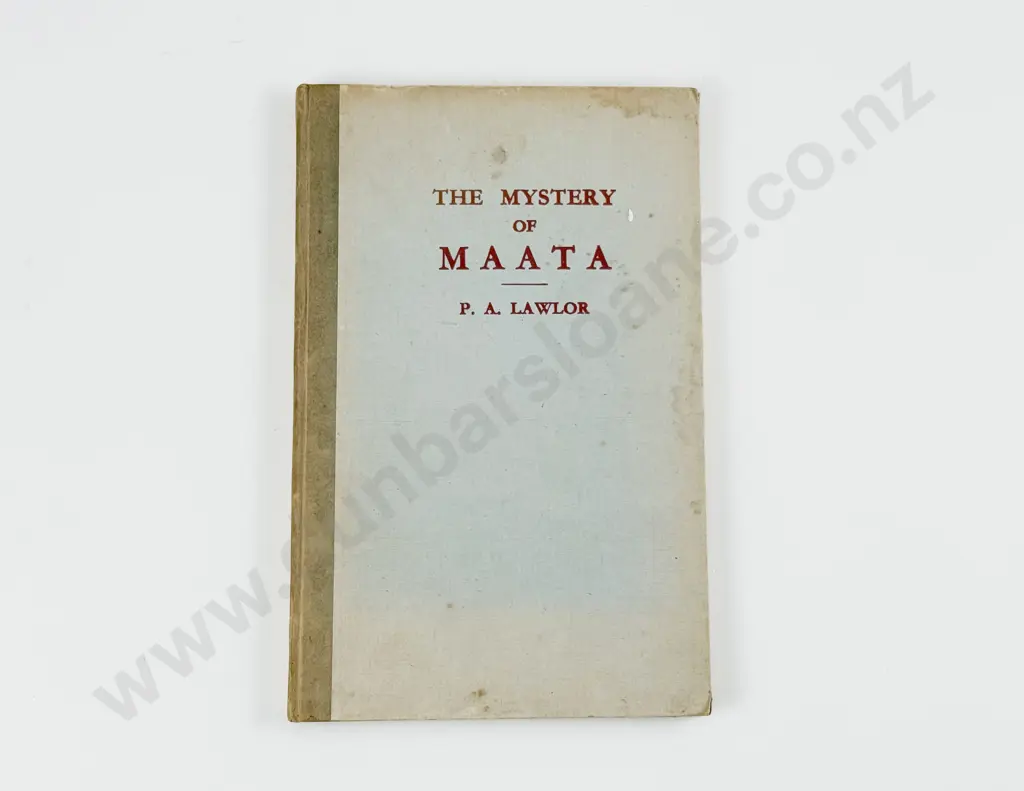 Lawlor Pat - The Mystery Of Maata Image 1++