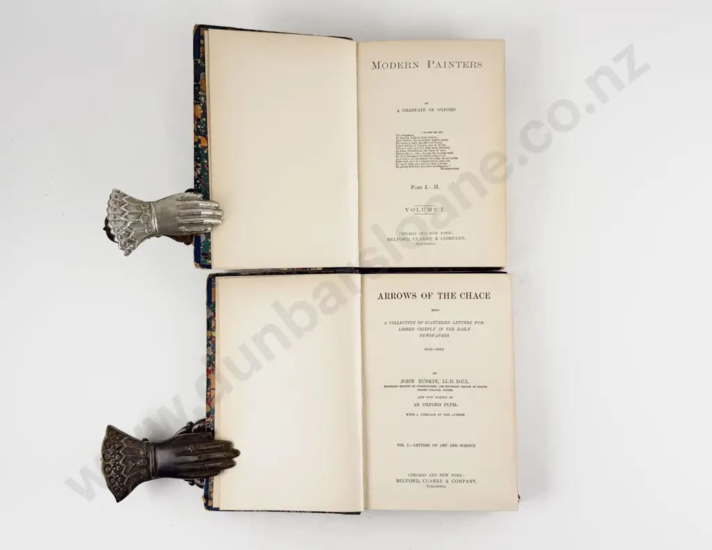 Ruskin, John, Arrows Of The Chace (2 Volumes) Image 1++