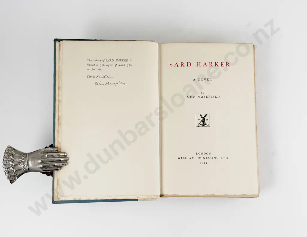 Masefield John - Sard Harker A Novel Image 1++
