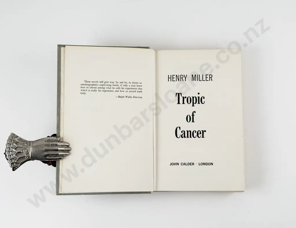 Miller Henry - Tropic of Cancer Image 1++