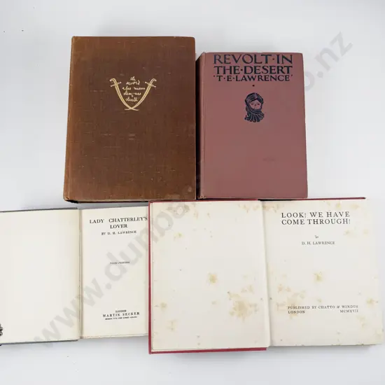 Lawrence T E - Seven Pillars Of Wisdom & 3 Other Volumes