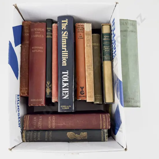 A Small Group Of Books Including Several Literary Classics