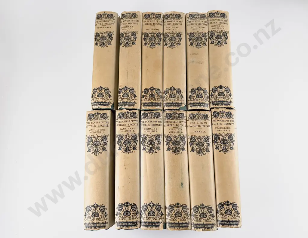 Novels Of The Bronte Sisters (12 Volume Thornton Set) Image 1++