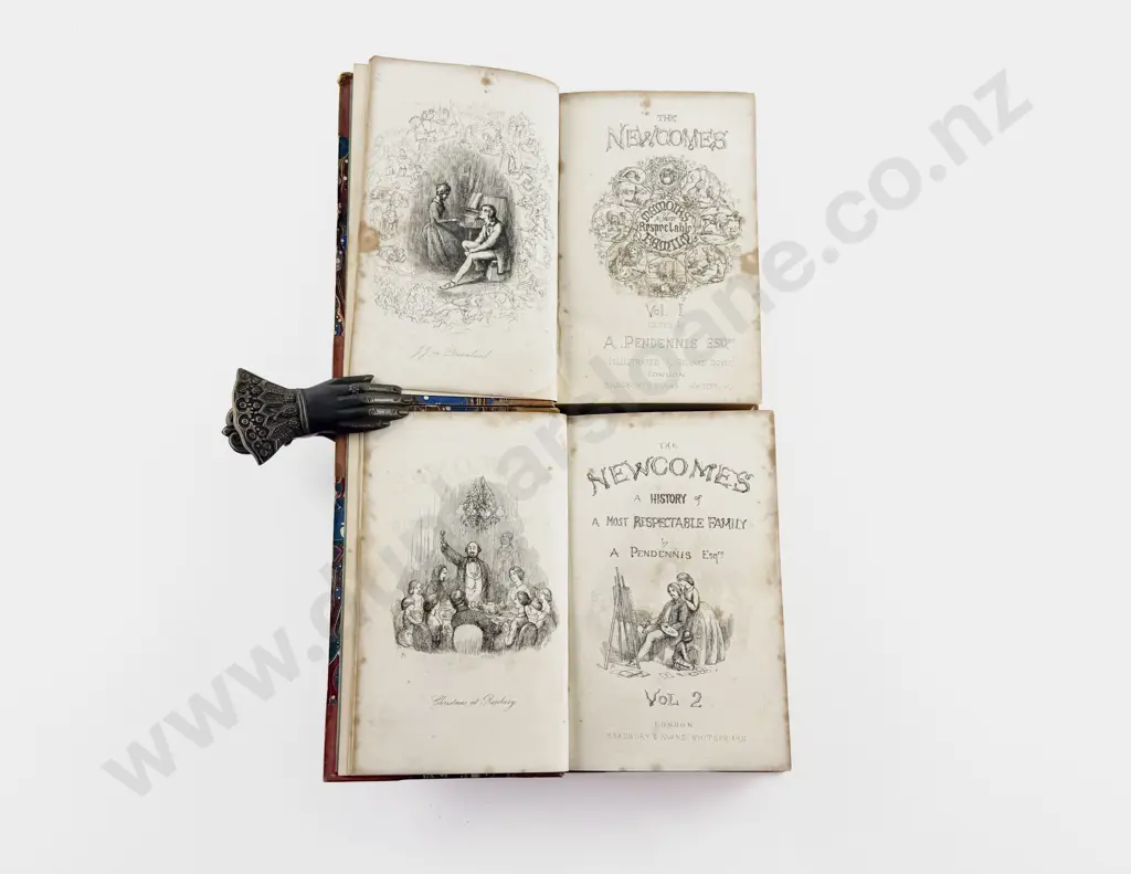 Pendennis Arthur - The Newcomes (2 Volumes) Image 1++