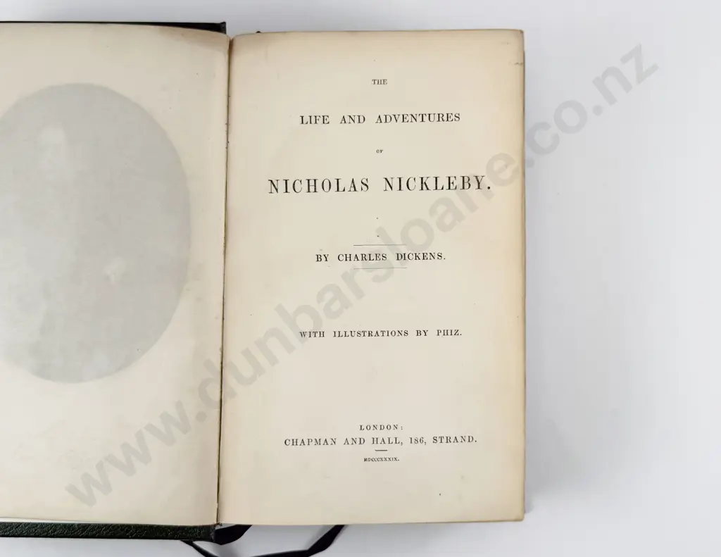 Dickens Charles - The Life And Adventures of Nicholas Nickleby Image 1++
