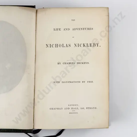 Dickens Charles - The Life And Adventures of Nicholas Nickleby