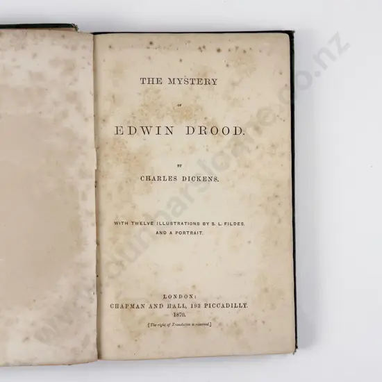Dickens Charles - The Mystery of Edwin Drood