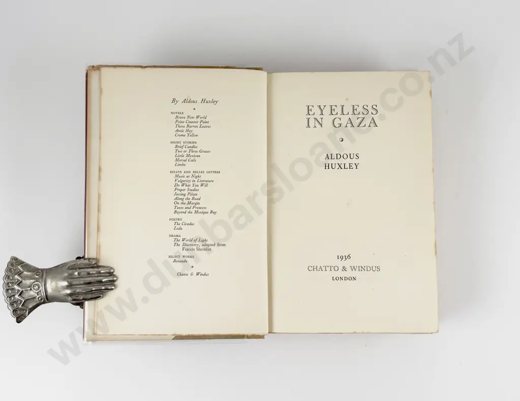 Huxley Aldous - Eyeless In Gaza Image 1++