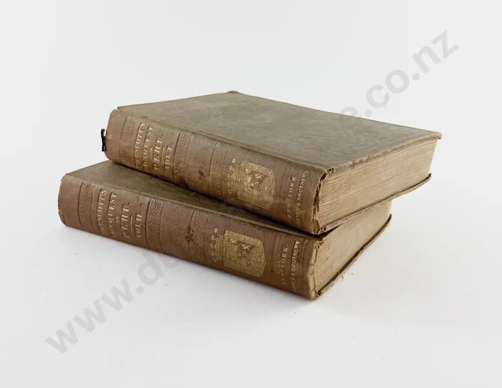 Prescott William Hickling - History of the Conquest of Peru (2 Volumes) Image 1++