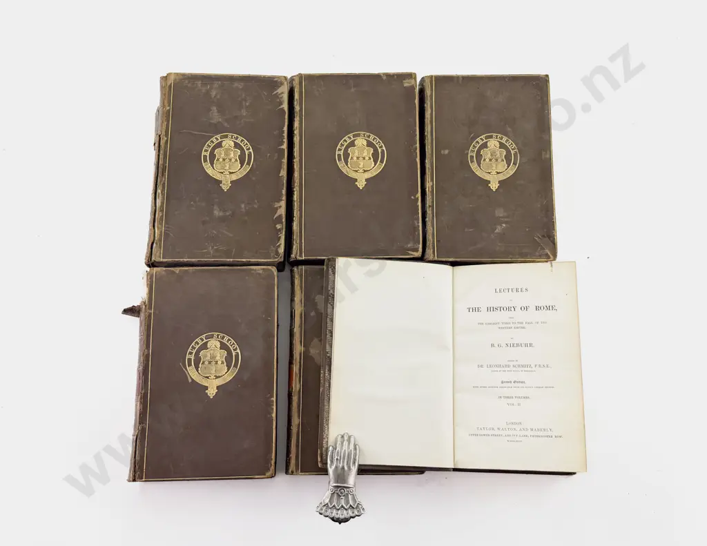 Niebuhr B G - The History & Lectures On The History Of Rome (Composed 6 Volume Set) Image 1++