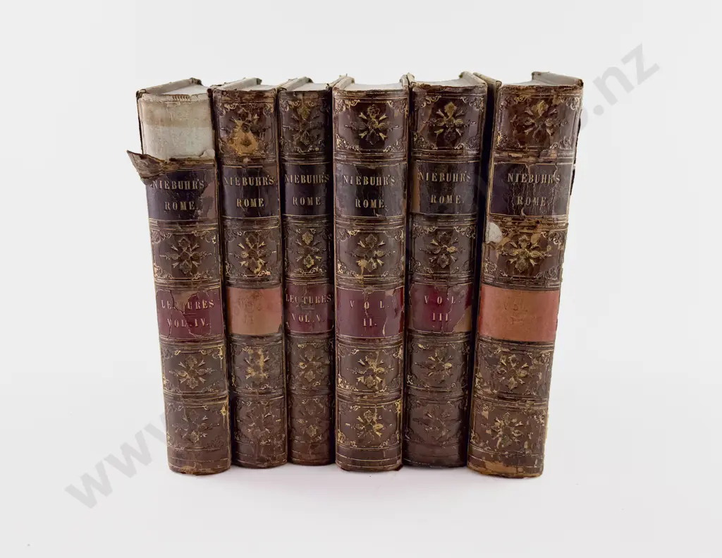 Niebuhr B G - The History & Lectures On The History Of Rome (Composed 6 Volume Set) Image 1++