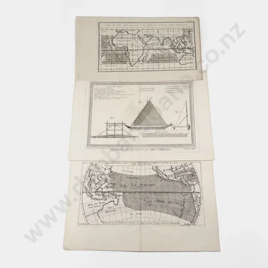 2 Small 18th Century Maps