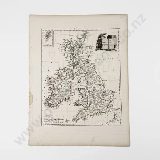 P F B Poirson - Iles Brittanique 1809