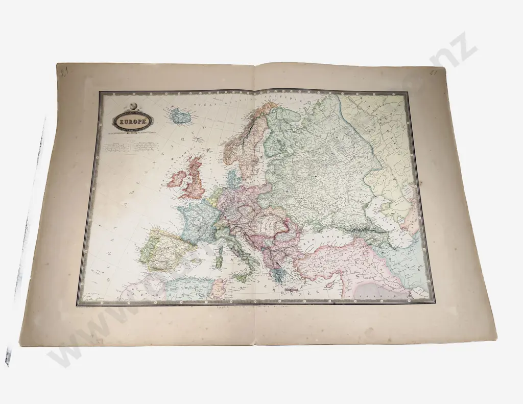 6 Large French Maps By F A Garnier 1860 Image 1++