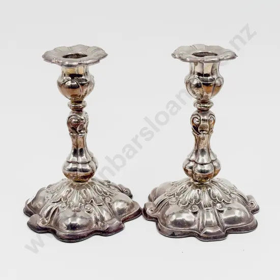 Pair of S/P Candlesticks