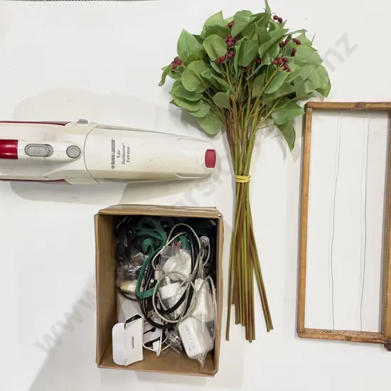 Box of Assorted incl Kitchenware Electronics & Tools