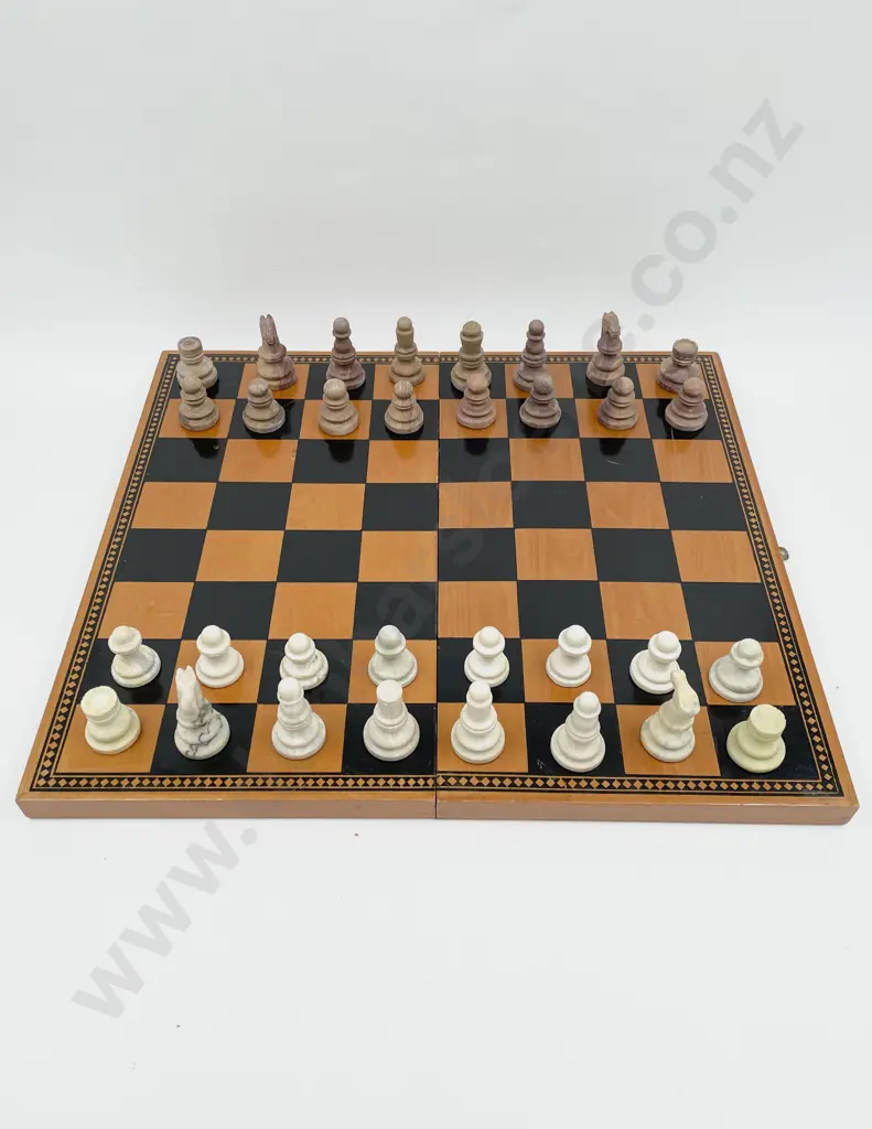 Hard Stone Chess Set Image 1++