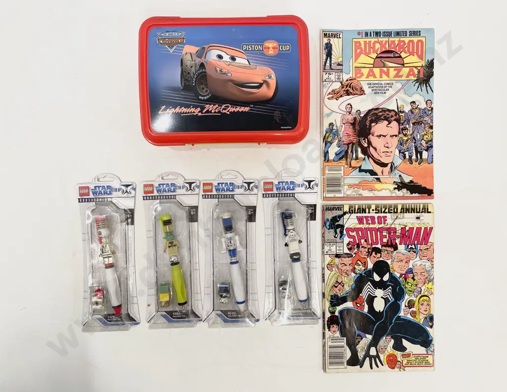 Four Boxed Star Wars Pens & Assorted Image 1++