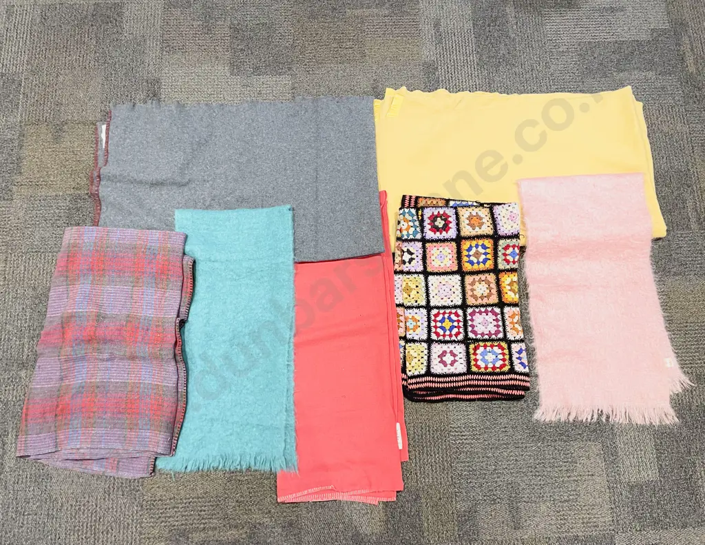 Box of Assorted Blankets Image 1++