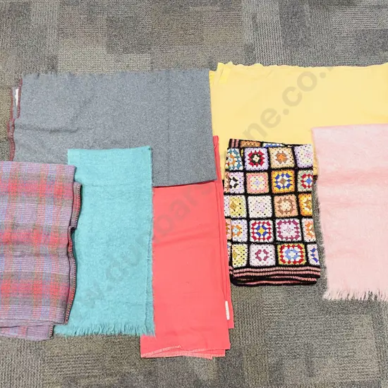 Box of Assorted Blankets