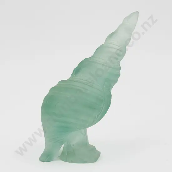 Unmarked Cast Glass Shell