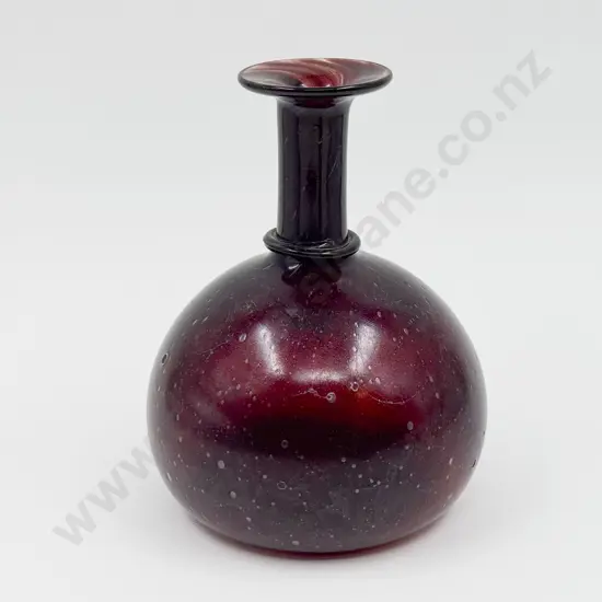 Hoglund Art Glass Bottle Vase