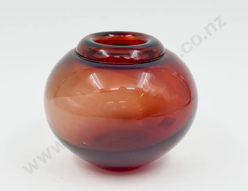 Hoglund "Sydney 2000 Olympic Games" Art Glass Vase Image 1++