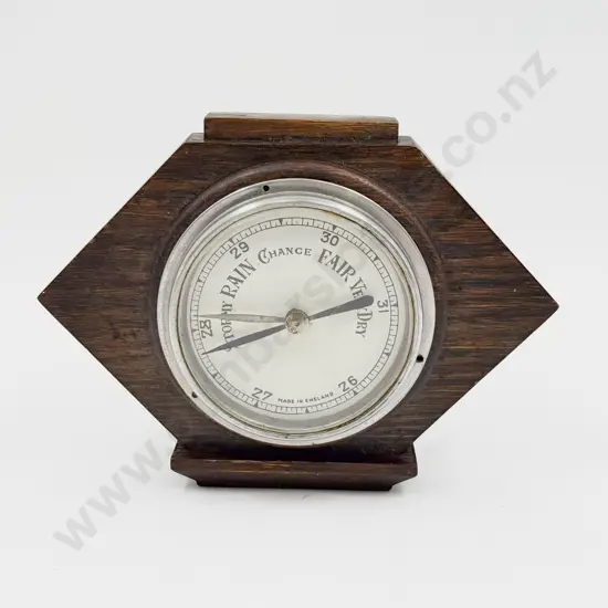 Small Oak Cased Barometer