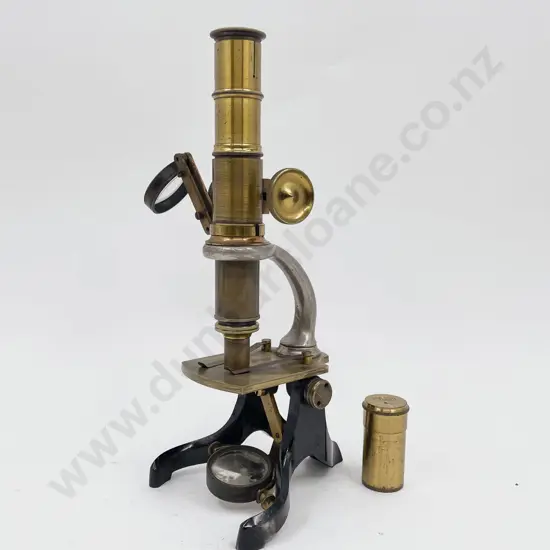 Cased Antique Microscope